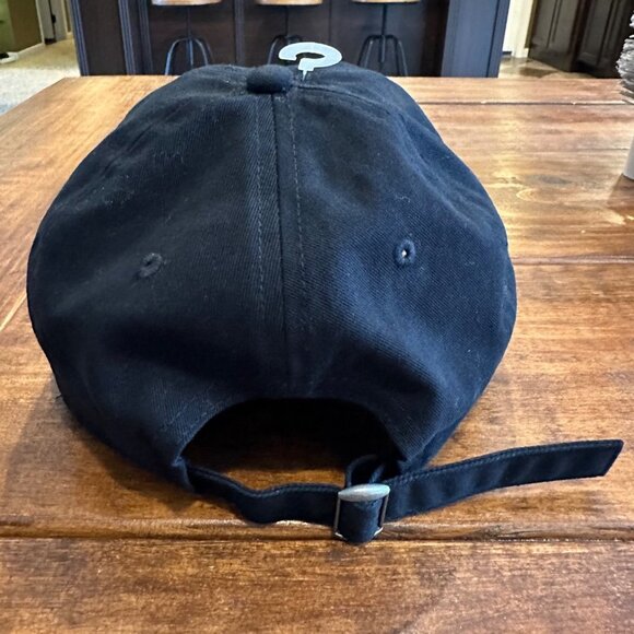 Disney | Minnie Mouse Black Adjustable Ball Hat Cap 1940's Version VTG Embroider - Picture 8 of 11